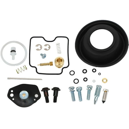 Carburetor Rebuild Kit for Suzuki DRZ400 DRZ400E DRZ400S 2000-2007 - 25-Piece Repair Kit with Metal Components