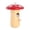 C, variant on A Hanging Wooden Birdhouse For Backyard A Natural Nesting Box For Small Birds For Garden Decor