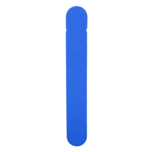 Ejercitador de punta de lengua para niños, entrenamiento de músculos orales, entrenador de fuerza muscular recto portátil seguro, azul