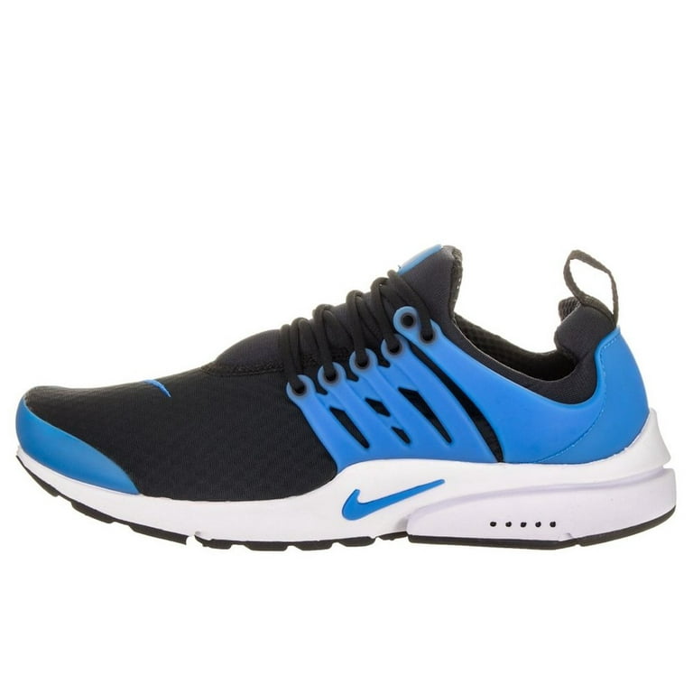 Nike air presto essential black e amp; blue running clearance shoes