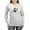Ash Gray, variant on CafePress - Mighty Morphin Power R Women's Long Sleeve T Shirt - Women's Long Sleeve Graphic Casual T-Shirt