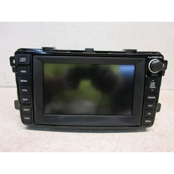 Pre-Owned 07-08 Mazda CX-9 GPS Navigation AM FM SAT CD Radio Receiver TD1466DV0A OEM LKQ - Verify Specific Vehicle Fitment In Description - (Good)