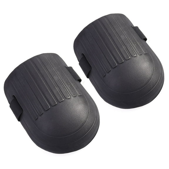 Raindrops Gardening Accessory 1 Pair Black EVA Foam Knee Pads for Men and Women 7.5x5.9x0.5in