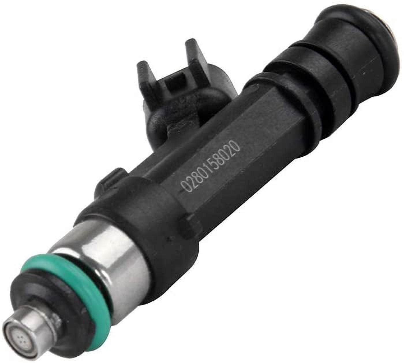 Fuel Injectors 6pcs  High Performance 4 Hole Fuel Injector 0280158020 Fit for Dodge Dakota/Durango/Nitro/Ram 1500,Jeep Commander/Grand Cherokee/Liberty,Mitsubishi Raider,Ram 1500