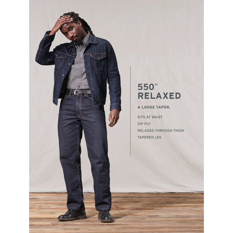 Levi's 550 Relaxed Fit Jeans - Walmart.com