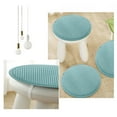 thumbnail image 5 of OAVQHLG3B Round Stool Cushion, 12inch Chair Cushions with Ties for Dining Chairs, Seat Pads/Cushions, 5 of 5