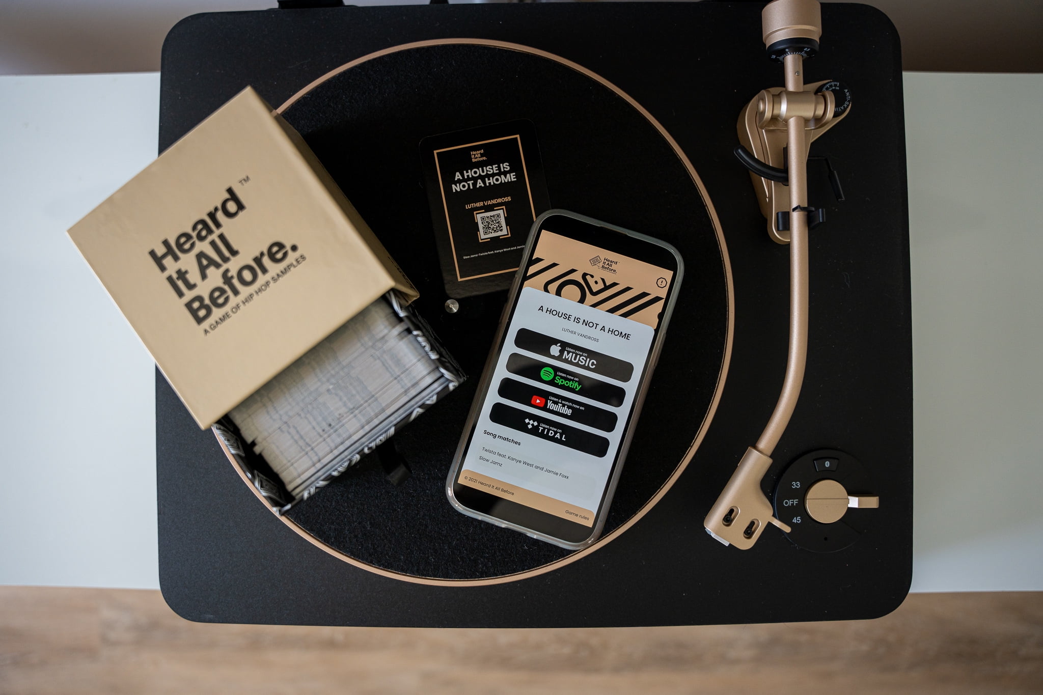 Heard It All Before: A Hip-Hop Party Card Game of Samples for Music Lovers and Learners