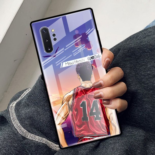 Étui en verre Slam Dunk Anime pour Samsung, housse de téléphone portable, Galaxy S20 FE, S10, S9, S8 Plus, Note 20 Ultra, 10 Lite, 9, 8 qiuyongming unisex