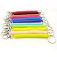 thumbnail image 5 of Retractable Coil Keychain Spring Key Holder Secure Key Jewelry Elastic Ornament for Office Workers Students, 5 of 9