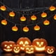 thumbnail image 5 of 6m 40leds decoraciones de Halloween luces de cadena de calabaza de Halloween impermeables al aire libre interior, 5 of 5