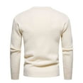 thumbnail image 6 of ZKCCNUK Men's Fashion Autumn And Winter Sweater Pullover Bottom Knit Color Blocking Men's Sweater, 6 of 8