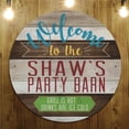 thumbnail image 3 of Hot Grill, Cold Drinks Personalized Tin Sign, 3 of 3