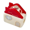 thumbnail image 2 of Toothbrush Head Cover Plastic House-Shaped with Secure Clip for Travel, Camping and Daily Use, 2 of 6