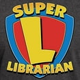 thumbnail image 3 of CafePress - Super Librarian Dark T Shirt - Men's Classic Graphic Cotton T-Shirt, 3 of 4