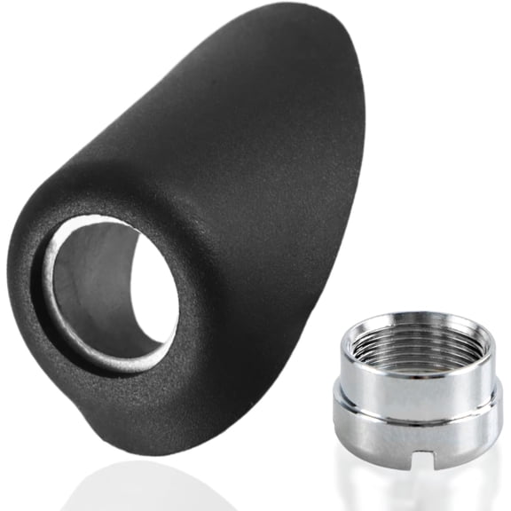 Antenna Ornament Bezel & Nut Compatible with Toyota Tacoma 2005-2015 Replace#: 86396-04040, 86392-04040