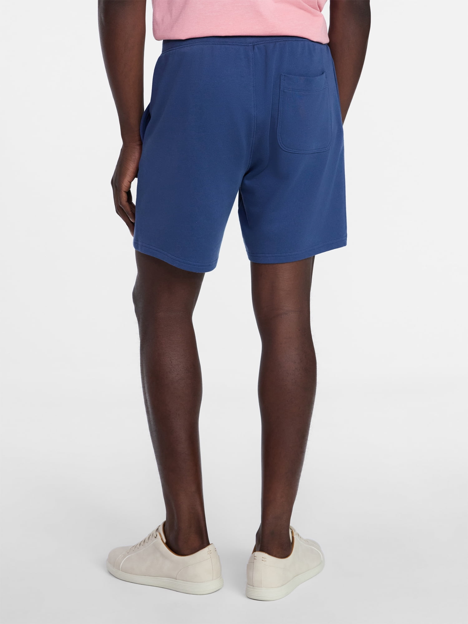 George Men's Washed Terry Shorts 8", Size S-3XL