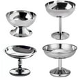 thumbnail image 6 of Stainless Steel Ice Cream Bowls Dessert Cup Snack Dish Plate Party Decorations D, 6 of 9