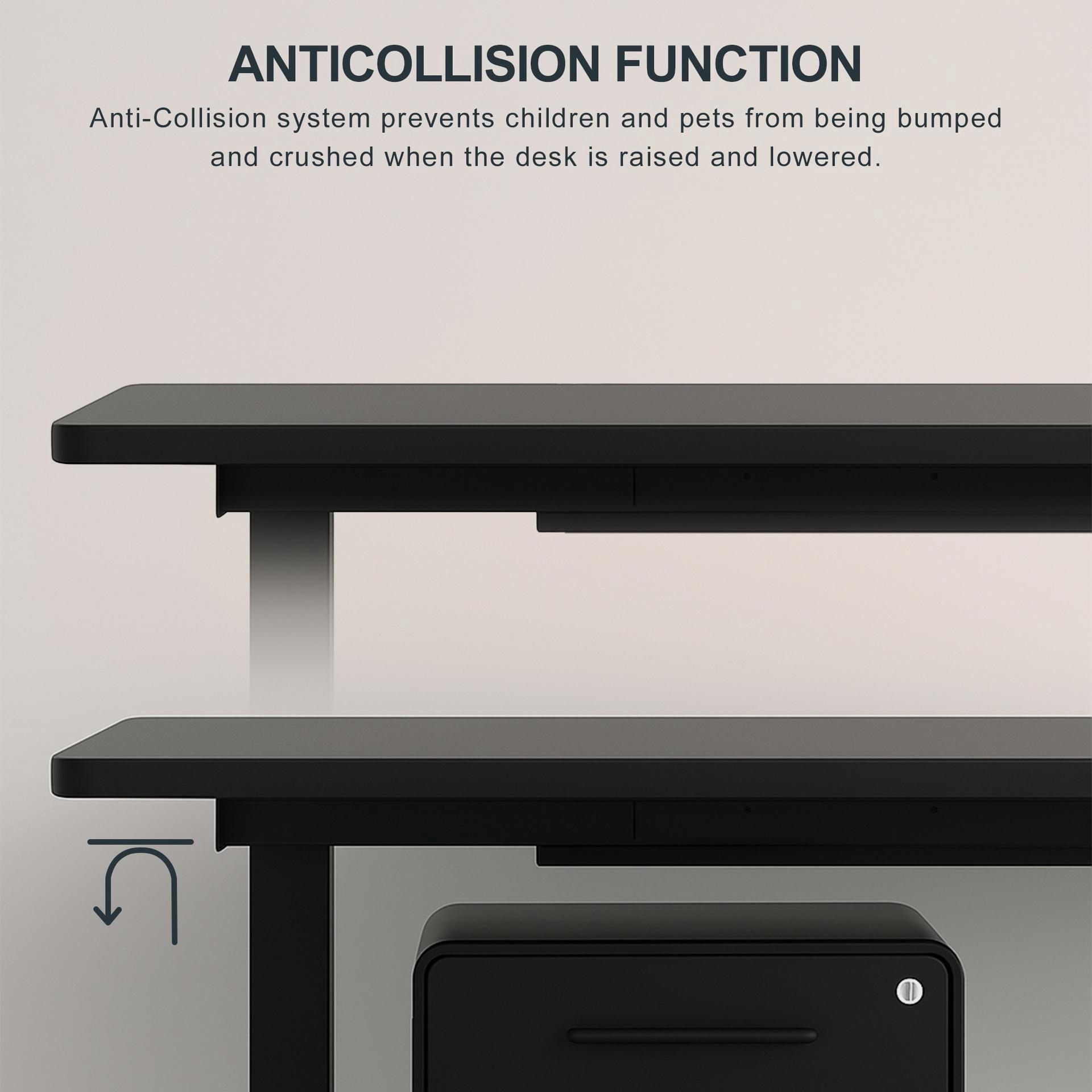 Electric Standing Desk, Height Adjustable Sit Stand up Home Office Desk Computer Workstation