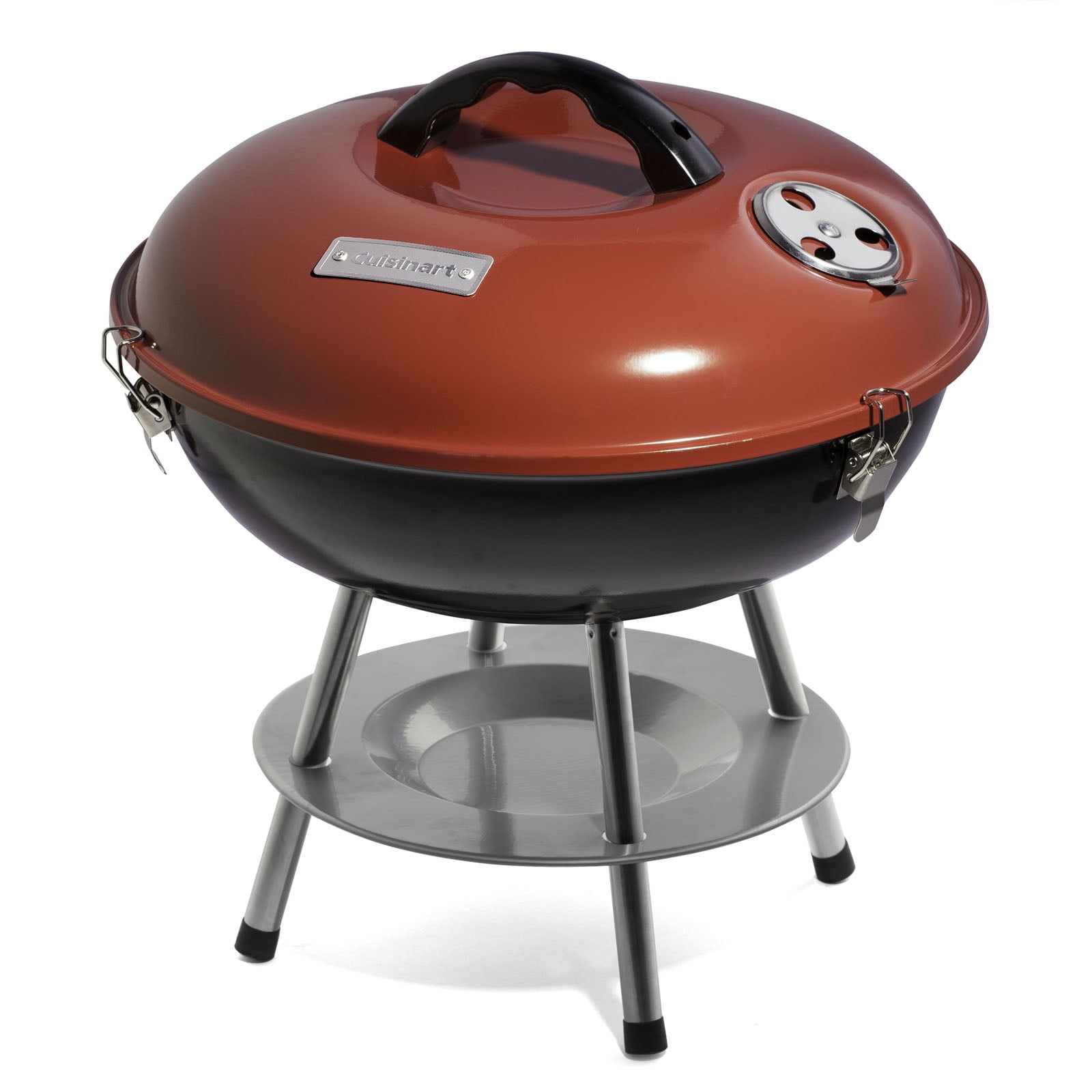 Cuisinart CCG-190RB 14" Portable Charcoal Grill in Red Black by Cuisinart