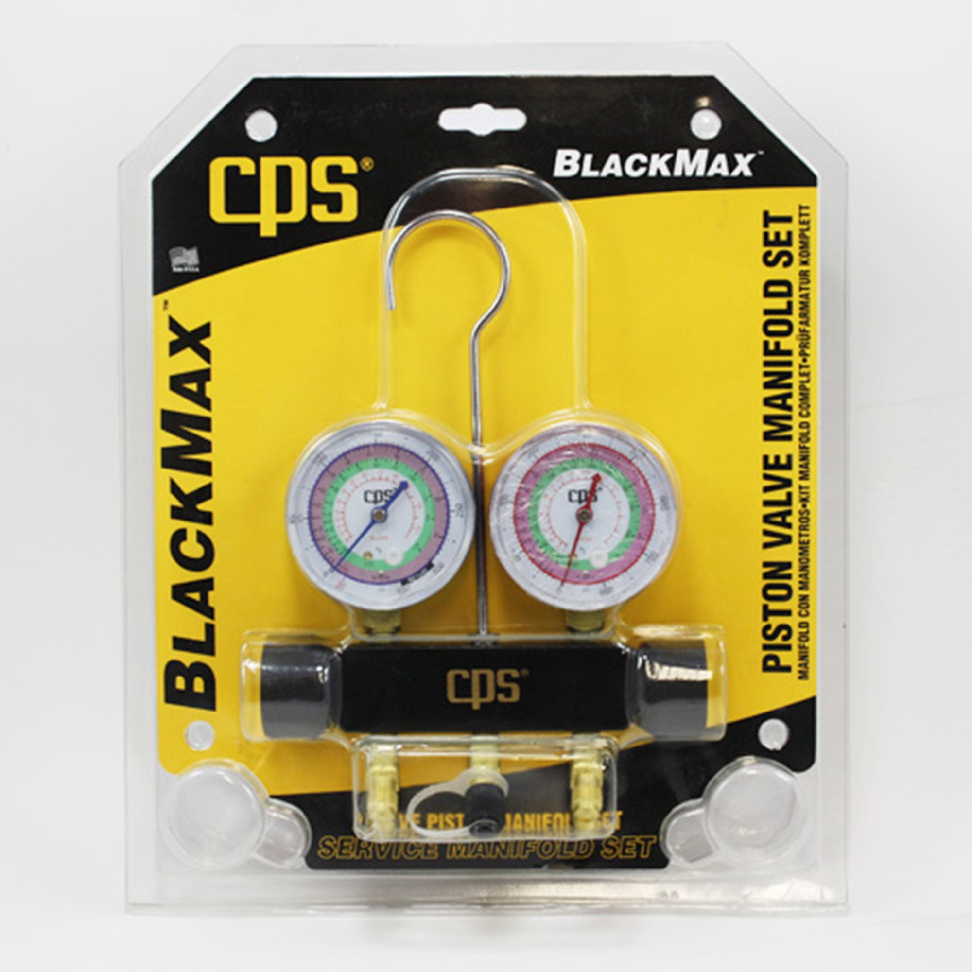 BLACKMAX MBHP5E Mechanical Manifold Gauge Set,2 Valves