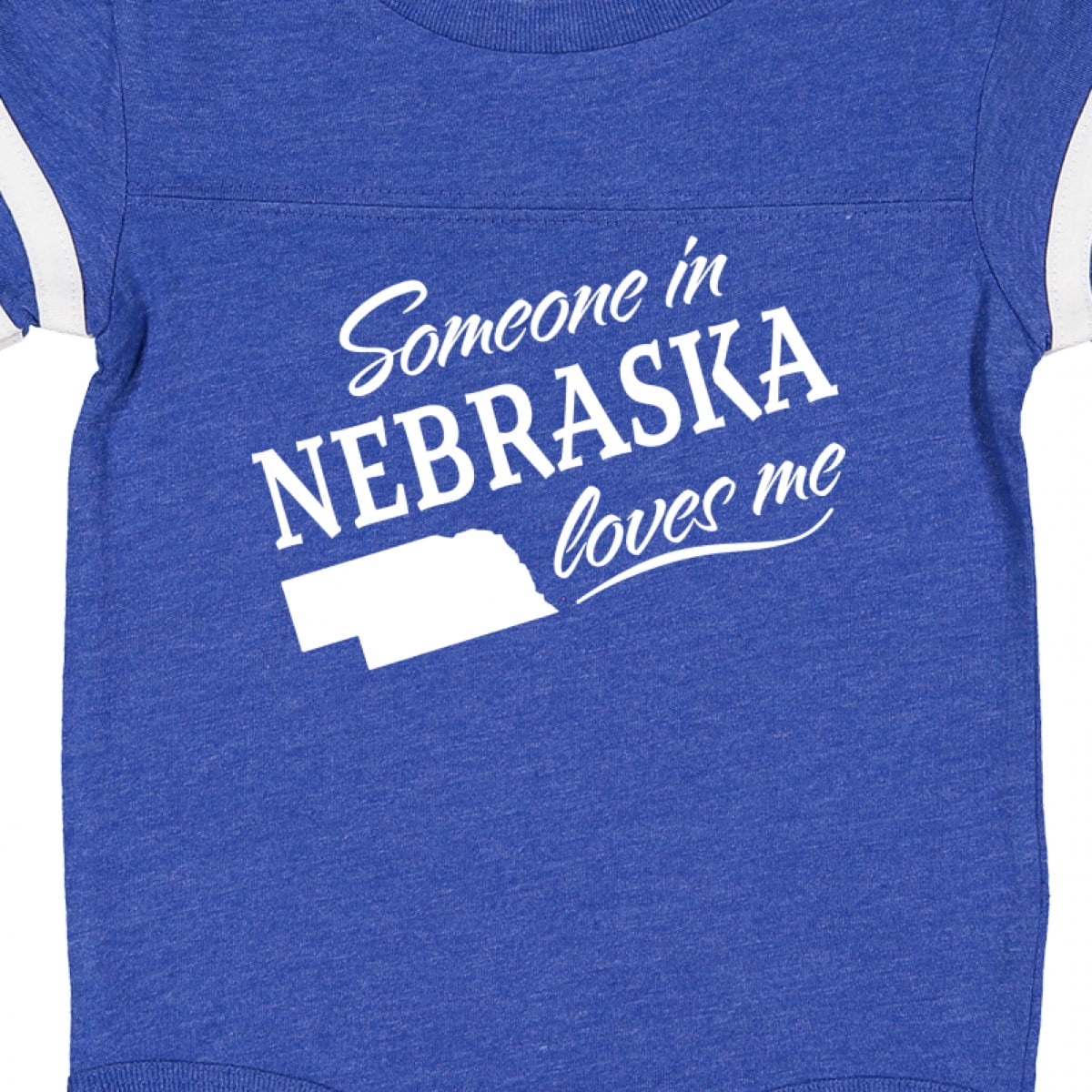 Inktastic Someone in Nebraska Loves Me Boys or Girls Baby Bodysuit