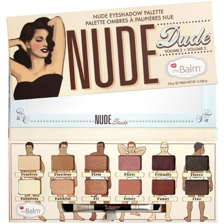 the Balm Nude Dude Volume 2 Eyeshadow Palette 0.336 oz