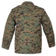 thumbnail image 3 of Rothco M-65 Camo Field Jacket - Woodland Digital Camo, Large, 3 of 3