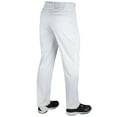 thumbnail image 2 of Triple Crown Open-Bottom Baseball Pants, Youth X-Small, White, 2 of 5