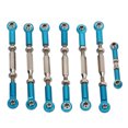thumbnail image 3 of Tiges de Voiture RC, Longueur Réglable en Alliage d'Aluminium et Acier Haute Résistance Ensemble Complet Réduisant les Vibrations pour Extérieur Bleu, Rouge, Bleu Foncé, 3 of 8