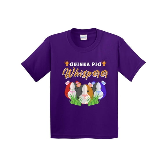 Inktastic Guinea Pig Whisperer Youth T-Shirt