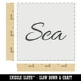 thumbnail image 2 of Sea Fun Text DIY Cookie Wall Craft Stencil - 3.5 Inch, 2 of 5
