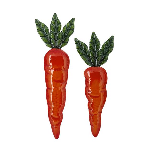 IMAX 23338-2 Décors Muraux de Carottes - Lot de 2