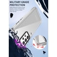 thumbnail image 5 of Case for Samsung Galaxy A33 5G Clear Crystal PC Hard Acrylic Back Cover for Samsung Galaxy A33 5G Transparent Case Military-Grade Protection Anti-Scratch Anti-Yellowing Case Clear, 5 of 8