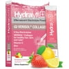 Hydralyte Electrolyte Hydration Powder Packets - VERISOL® Collagen Peptides for Healthy Hair, Skin and Nails | Vitamin C & Zinc | Lightly Sparkling | Instant Dissolve | Strawberry Lemonade, 12 ct