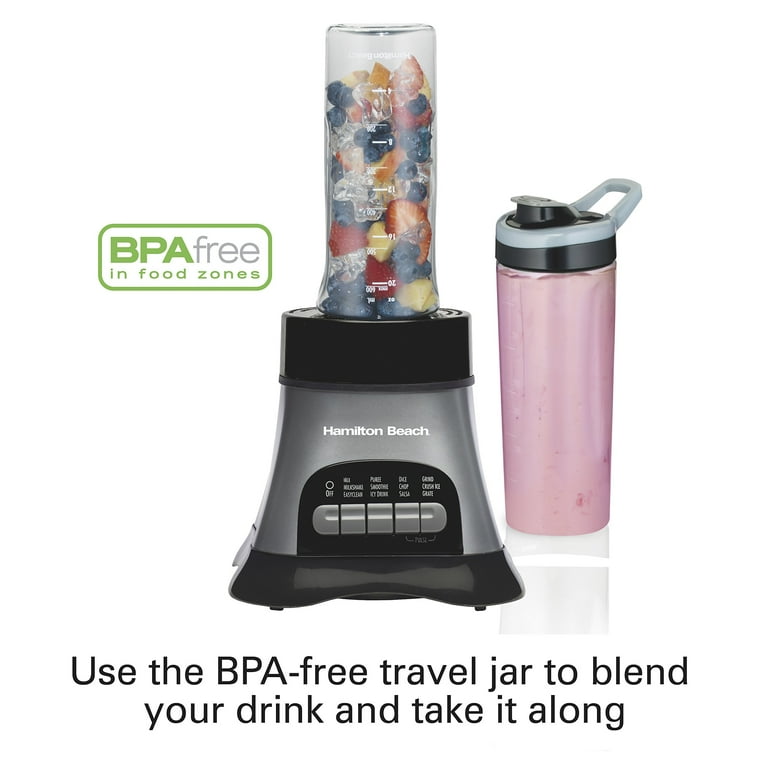 Hamilton Beach Wave Crusher Blender System with 40 oz Jar, 20 oz 