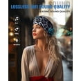 thumbnail image 2 of LC-dolida Auriculares para Dormir Bluetooth, Auriculares con Diadema, Auriculares inalámbricos, Antifaz para Dormir, Deportes, Regalos, Entrenamiento, Trotar, Yoga, insomnio, Viajes en avión, meditaci, 2 of 5
