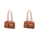 thumbnail image 1 of Bolso Hombro para Mujer Con Múltiples Bolsillos Mano Cuero PU (marrón), 1 of 9