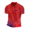 thumbnail image 4 of Leey-World July 4th Shirts for Men Patriotic July 4th T-Shirt – USA 1776-2026 T-Shirt(Red,M), 4 of 4