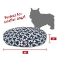 thumbnail image 3 of Majestic Pet | Links Round Pet Bed For Dogs, Removable Cover, Navy Blue, Small, 3 of 6