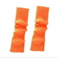 thumbnail image 4 of ITFABS Women Leg Warmers, Solid Color/Rainbow Stretch Knitted High Socks, 4 of 9