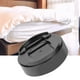 thumbnail image 3 of 8 piezas de elevadores de cama redondos de plástico negros, almohadillas para patas de mesa y gabinetes, elevadores de patas de muebles, 3 of 8