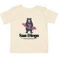 thumbnail image 3 of Inktastic San Diego Surfing Bear Girls Baby T-Shirt, 3 of 5
