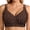 Brown leopard, variant on Women's Plus Size Full‑Coverage Wireless Bra, Stretch Shaping Support Bra, No‑Bounce, No‑Dig Marks, Anti‑Sagging Comfort Everyday Bra