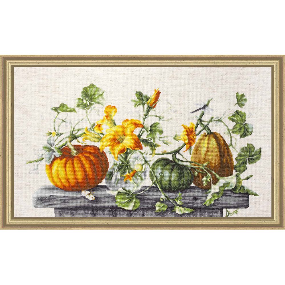 LucaS Pumpkins Counted CrossStitch Kit