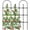 Black, variant on MQ Garden Trellis for Climbing Plants Outdoor 4FT, PE Metal Arch Stand with Flower Twisting Tech Trellis, Plant Support Stakes Fence for Yard Landscaping Climbing Rose Cucumber Monstera Bean Clematis