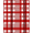 Red White, Pattern 15, variant on ODIKA 8'x10' Washable Area Rug Non-Shedding, Easy Care, Farmhouse Gingham Grid Striped Christma Plaid Checkered Checked Playful for King Size Bedroom Under Bed, Master Suite