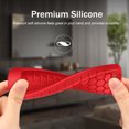 thumbnail image 4 of CaseBot Remote Case for Alexa Voice Remote Pro (2022 Release) - Lightweight Anti-Slip Shockproof Honey Comb Silicone Protective Remote Controller Cover, Red, 4 of 7