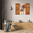 thumbnail image 3 of Scott Lee 24x18 Gallery Wrapped Canvas Wall Art Titled - Sunset Palms II, 3 of 4