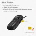 thumbnail image 3 of L8star Bm70 Mini Cell Phone Telephone Bluetooth Dialer Gsm Smart Phone Tiny Usga, 3 of 5