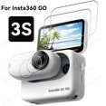 thumbnail image 2 of Protector de pantalla LCD de vidrio templado, cubierta de película de lente para cámara de acción Insta 360 GO 3S, accesorios para estuche Insta360 GO3S, 2 of 5